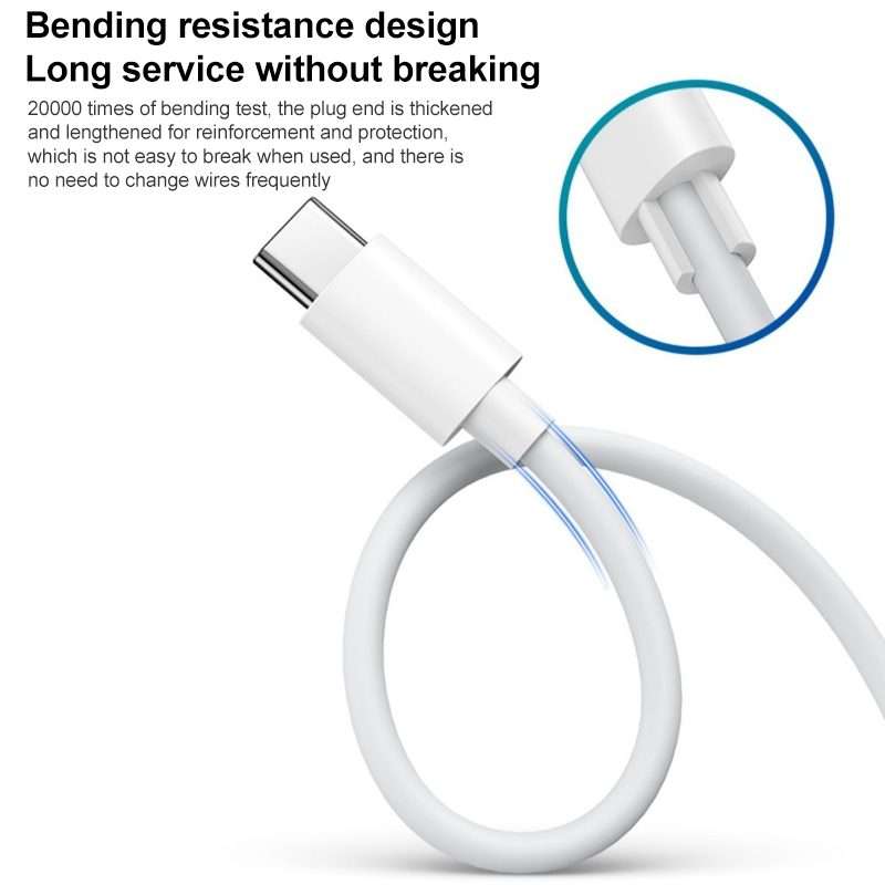 For Huawei MateBook Laptop Fast Charging Cable 65W Dual Type-C Interface Charging Data Cable Lengt