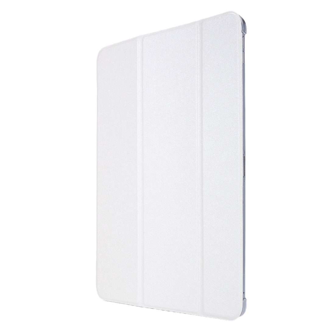 For iPad Pro 11(2020) TPU Silk Texture Three-fold Horizontal Flip Leather Tablet Case ... (White)