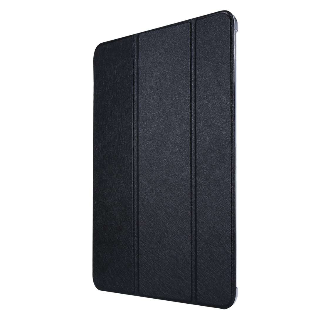 For iPad Pro 11(2020) TPU Silk Texture Three-fold Horizontal Flip Leather Tablet Case ... (Black)