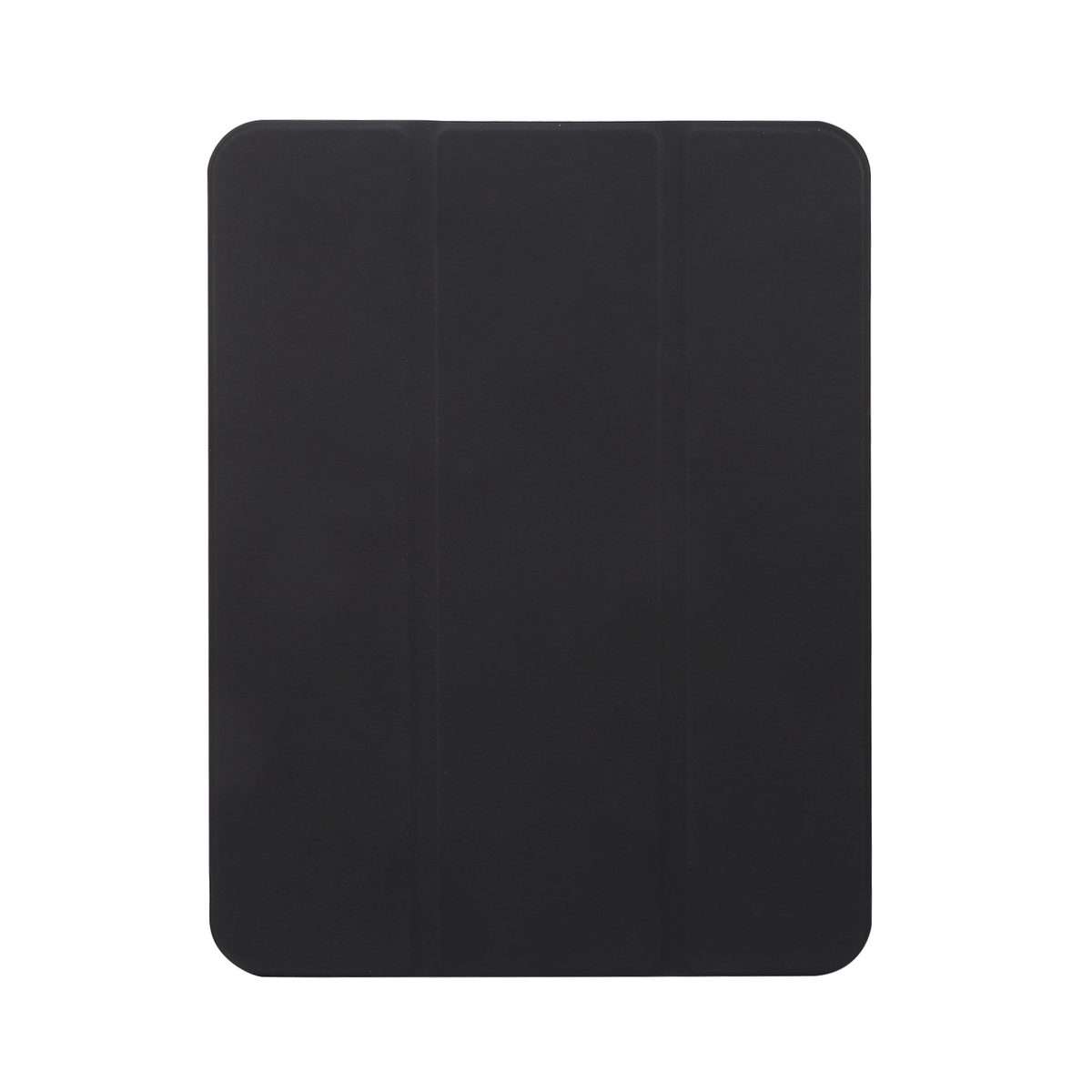 For iPad 2025 / 2022 3-folding Electric Pressed Skin Texture Leather Tablet Case(Black)