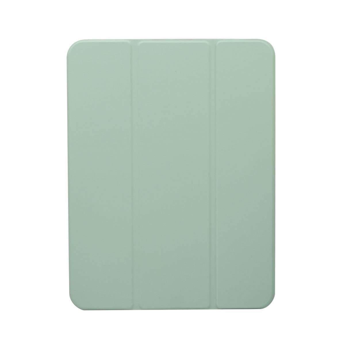 For iPad 2025 / 2022 3-folding Electric Pressed Skin Texture Leather Tablet Case(Green)