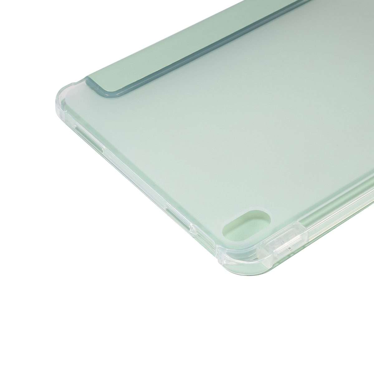 For iPad 2025 / 2022 3-folding Electric Pressed Skin Texture Leather Tablet Case(Green)