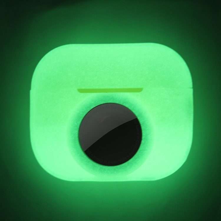 For AirPods Pro 2 / AirTag 2 in 1 Shockproof Full Coverage Silicone Protec ... (Fluorescent Green)