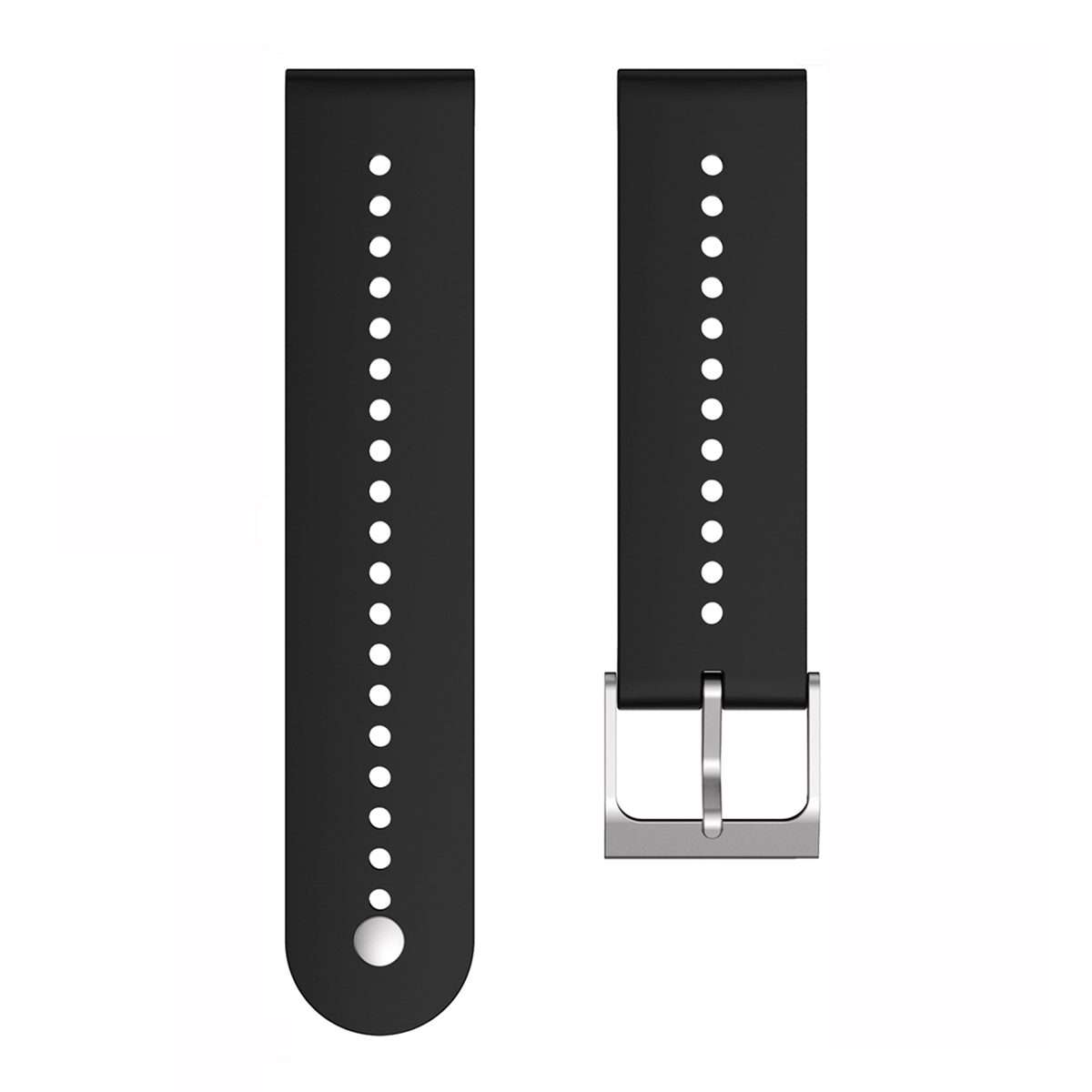 For Suunto 5 Peak Silicone Watch Band(Black)
