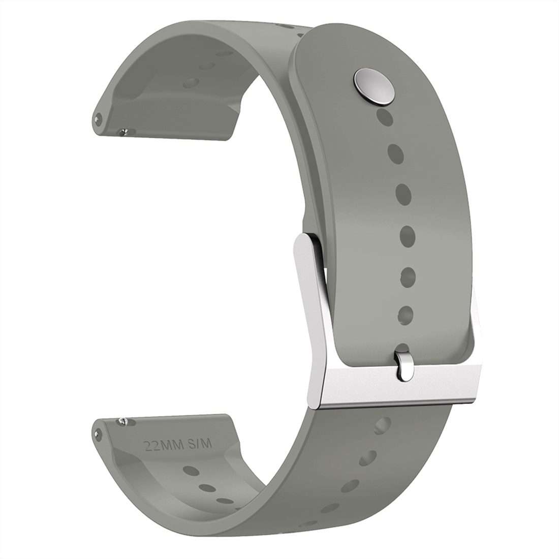 For Suunto 5 Peak Silicone Watch Band(Gravel White)