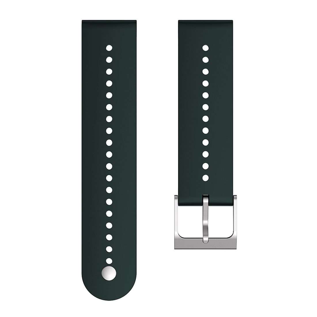For Suunto 5 Peak Silicone Watch Band(Forest Green)