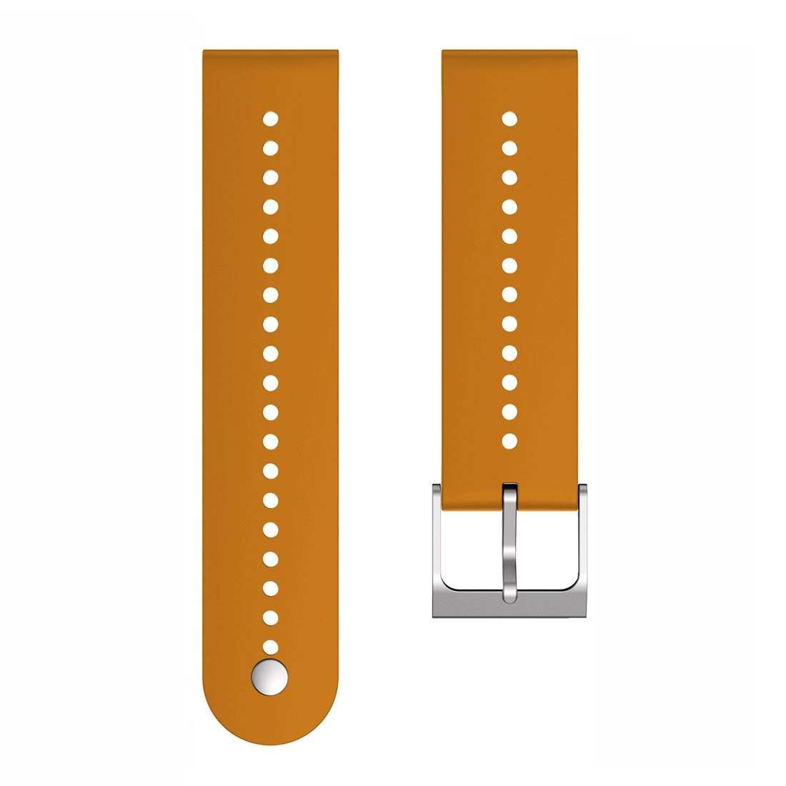 For Suunto 5 Peak Silicone Watch Band(Amber Yellow)