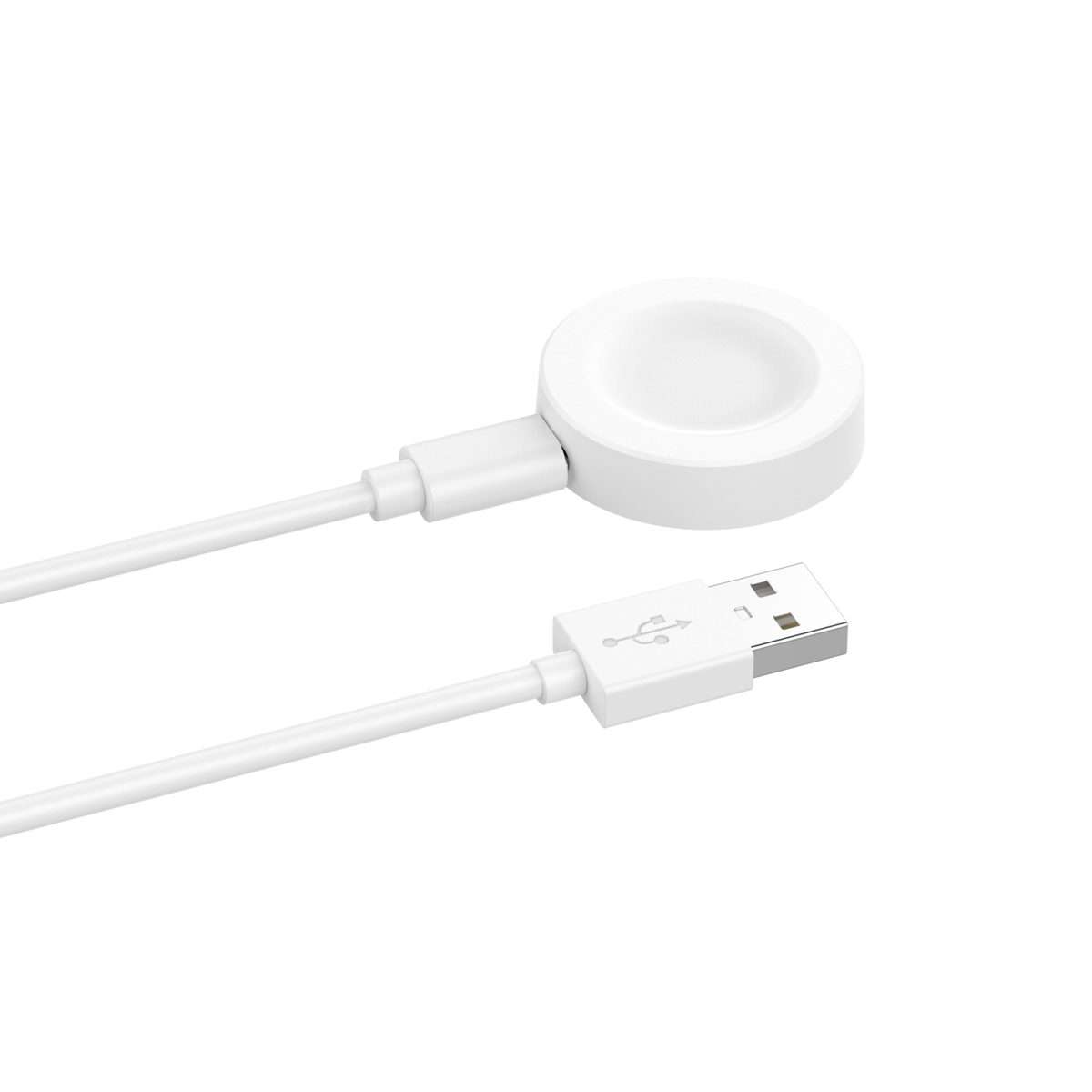 Smart Watch Magnetic Charging Cable, Length: 1m, Split Version(White)