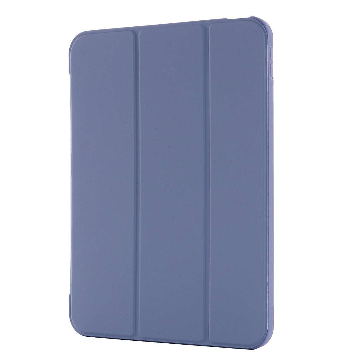 For iPad 2025 / 2022 Tri-fold Holder Tablet Leather Case(Lavender)