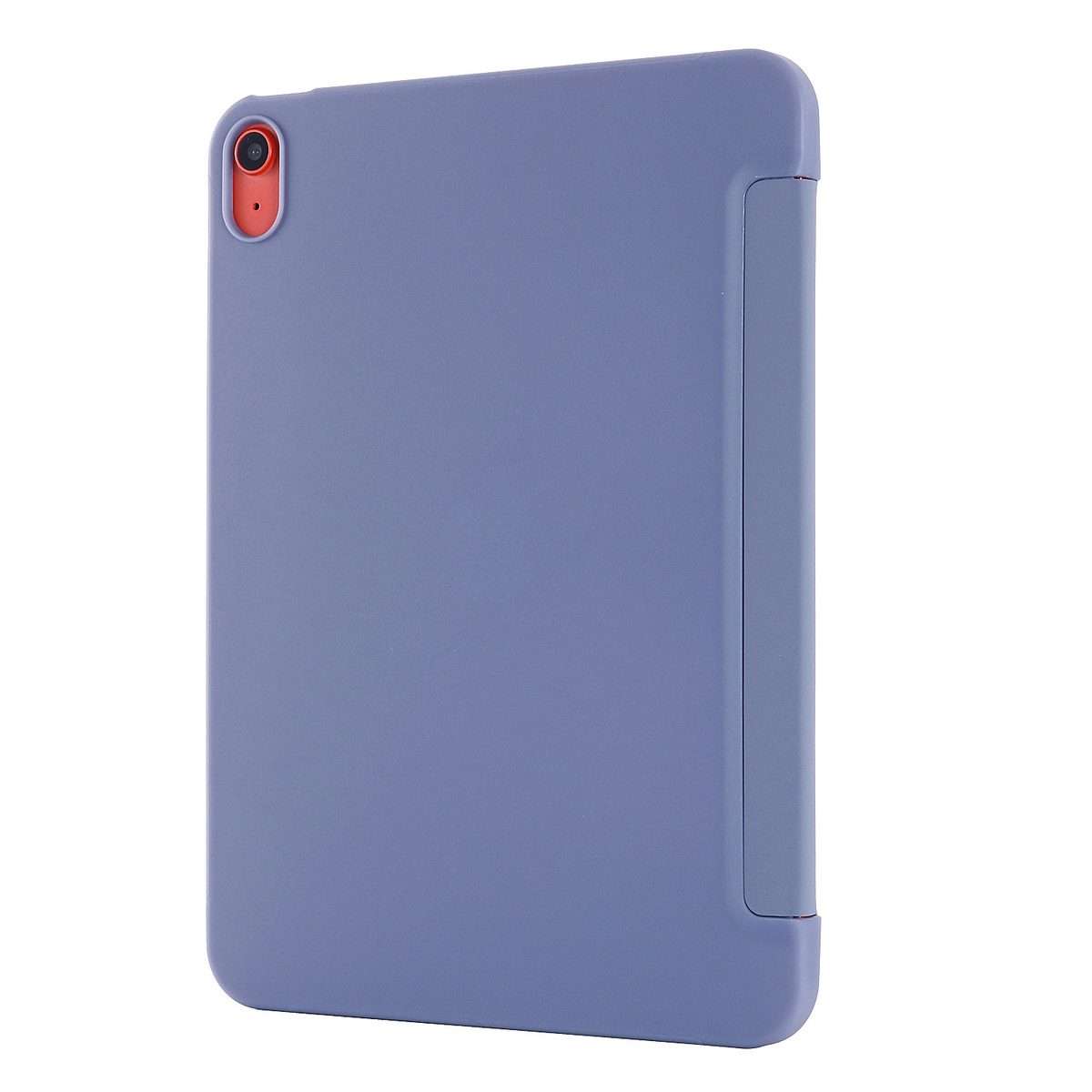 For iPad 2025 / 2022 Tri-fold Holder Tablet Leather Case(Lavender)