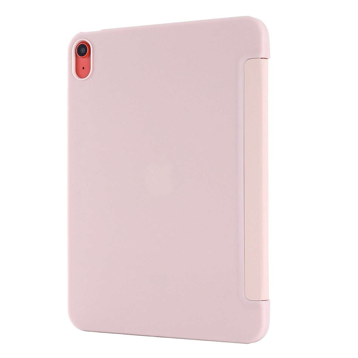For iPad 2025 / 2022 Tri-fold Holder Tablet Leather Case(Pink)