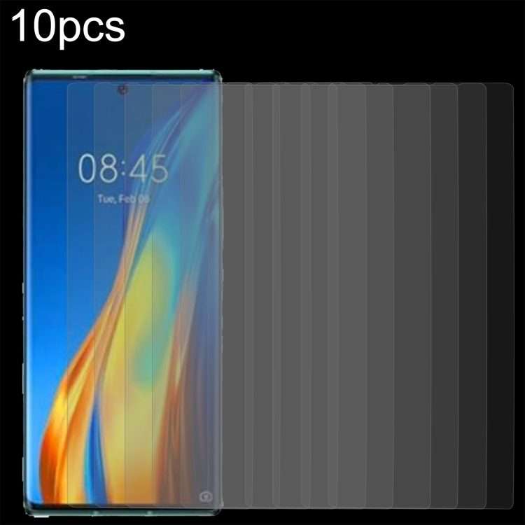 For Tecno Phantom X2 Pro 10pcs 0.26mm 9H 2.5D Tempered Glass Film