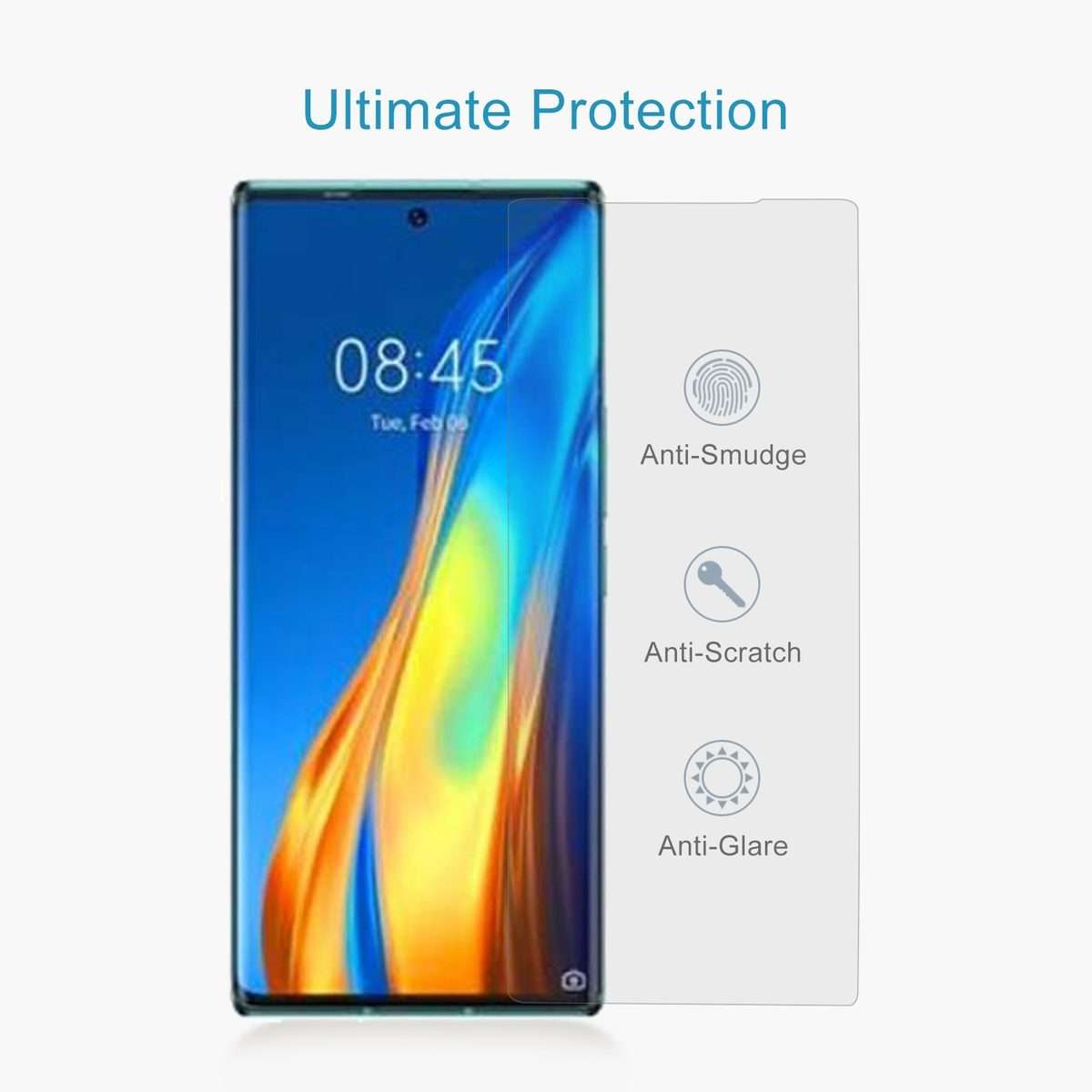 For Tecno Phantom X2 Pro 10pcs 0.26mm 9H 2.5D Tempered Glass Film