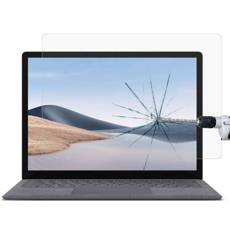 For Microsoft Surface Laptop 5/4/3 15 inch 9H 2.5D Explosion-proof Tempered Tablet Glass Film
