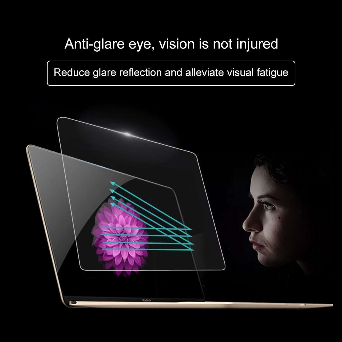 For Microsoft Surface Laptop 5/4/3 15 inch 9H 2.5D Explosion-proof Tempered Tablet Glass Film
