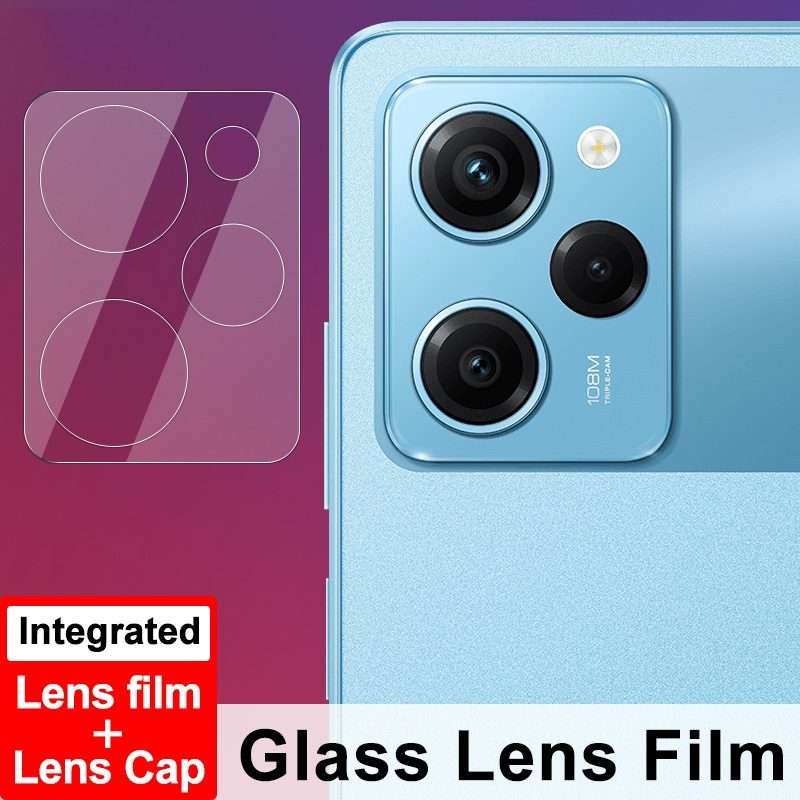 For Xiaomi Redmi Note 12 Pro Speed / Poco X5 Pro 5G Speed imak Integrated Rear Camera Lens Tempere