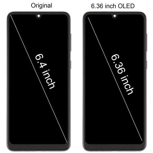 For Samsung Galaxy A33 5G SM-A336 6.36 inch OLED LCD Screen Digitizer Full Assembly wi ... (Black)