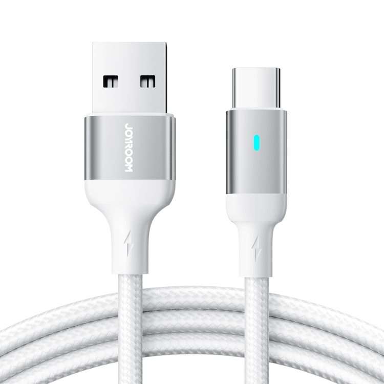 JOYROOM S-UC027A10 Extraordinary Series 3A USB-A to USB-C / Type-C Fast Charging Data ... (White)