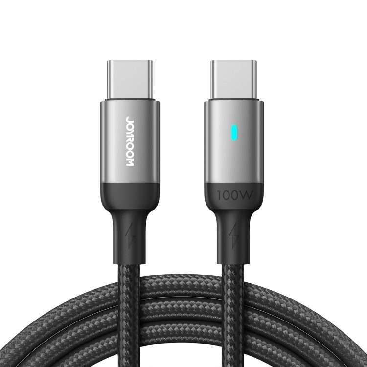 JOYROOM S-CC100A10 Extraordinary Series 100W USB-C / Type-C to USB-C / Type-C Fast Cha ... (Black)
