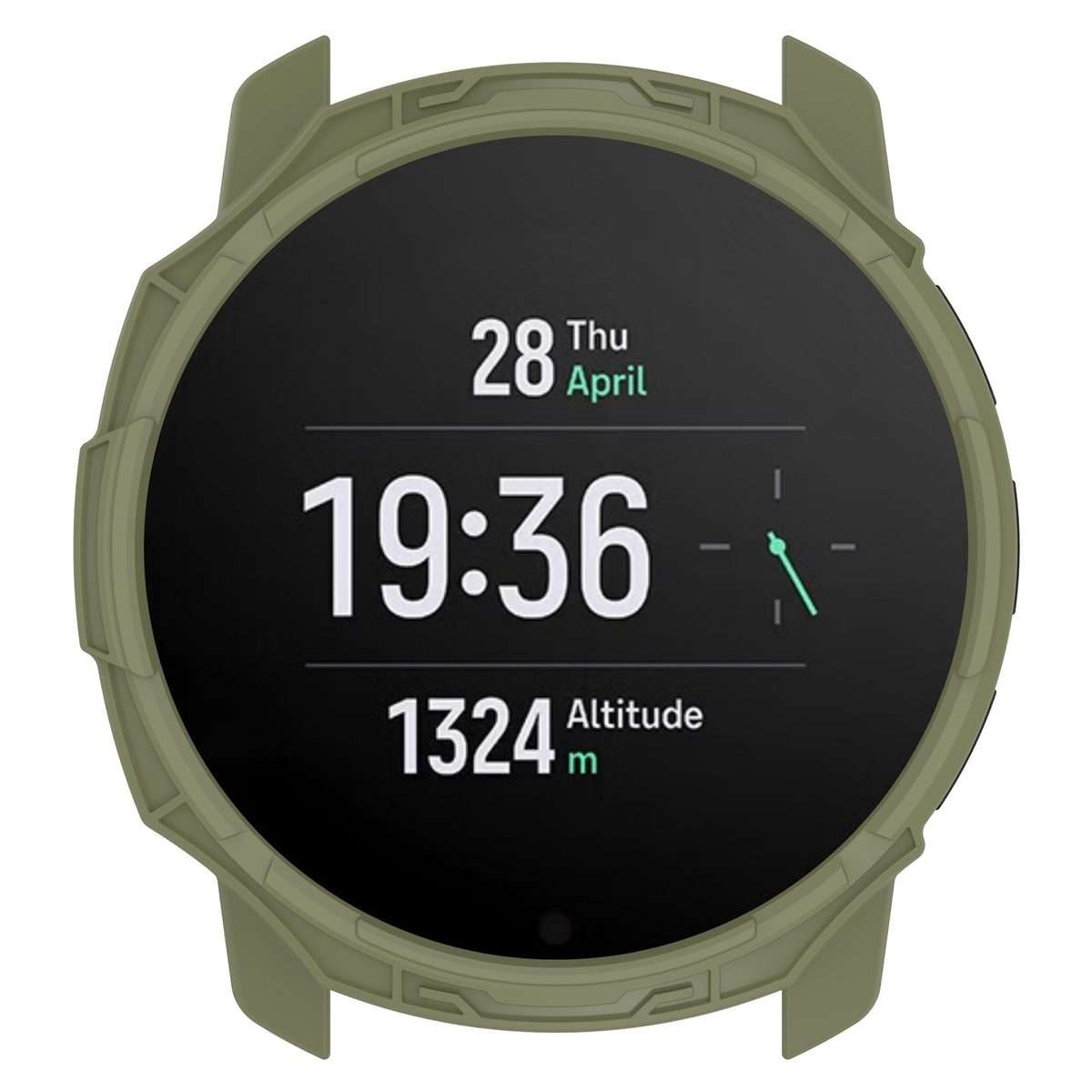 For Suunto 9 Peak Pro / 9 Peak Armor Hollow Watch Protective Case(Jungle Green)