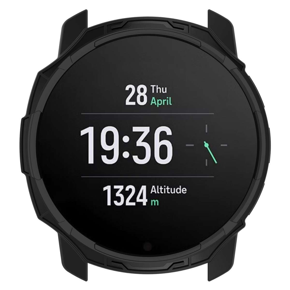 For Suunto 9 Peak Pro / 9 Peak Armor Hollow Watch Protective Case(Black)
