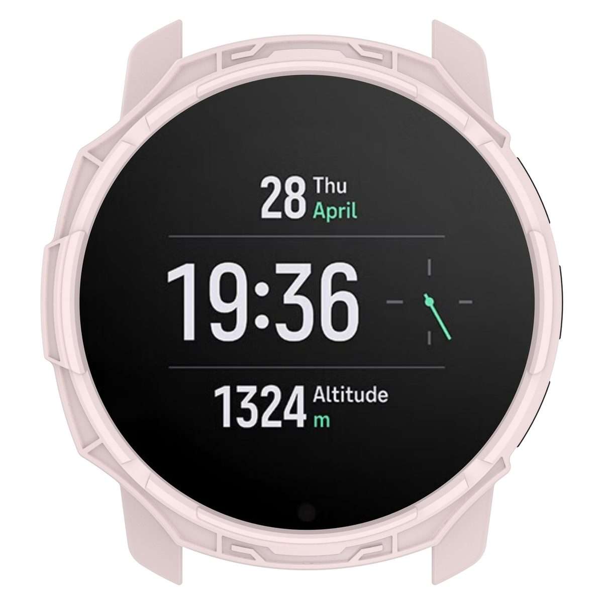 For Suunto 9 Peak Pro / 9 Peak Armor Hollow Watch Protective Case(Light Pink)