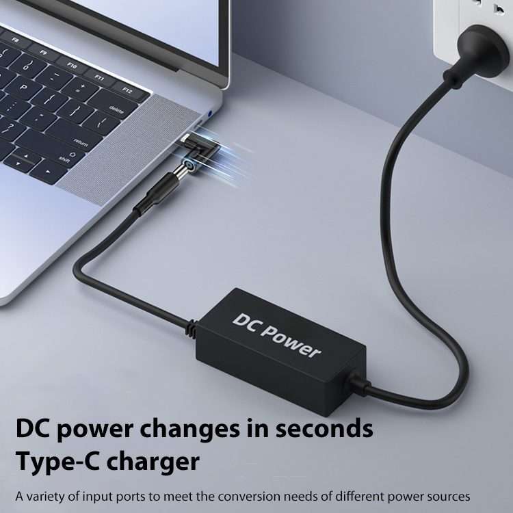 5.5x1.0mm 65W DC Input to USB-C / Type-C PD Power Adapter