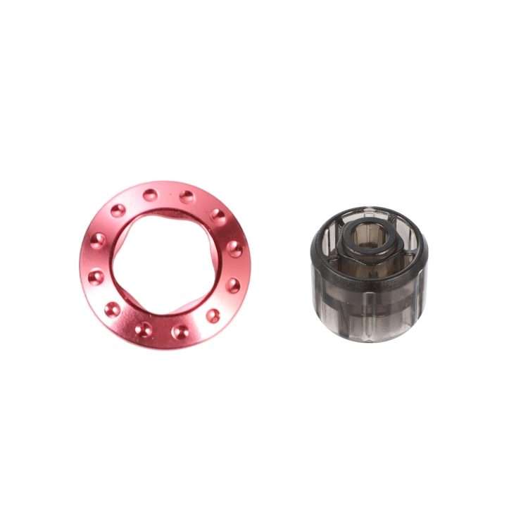 For IQOS ILUMA / Prime Electronic Cigarette Cap Rod Single Five Rings with ... (Rose Red Diamond)
