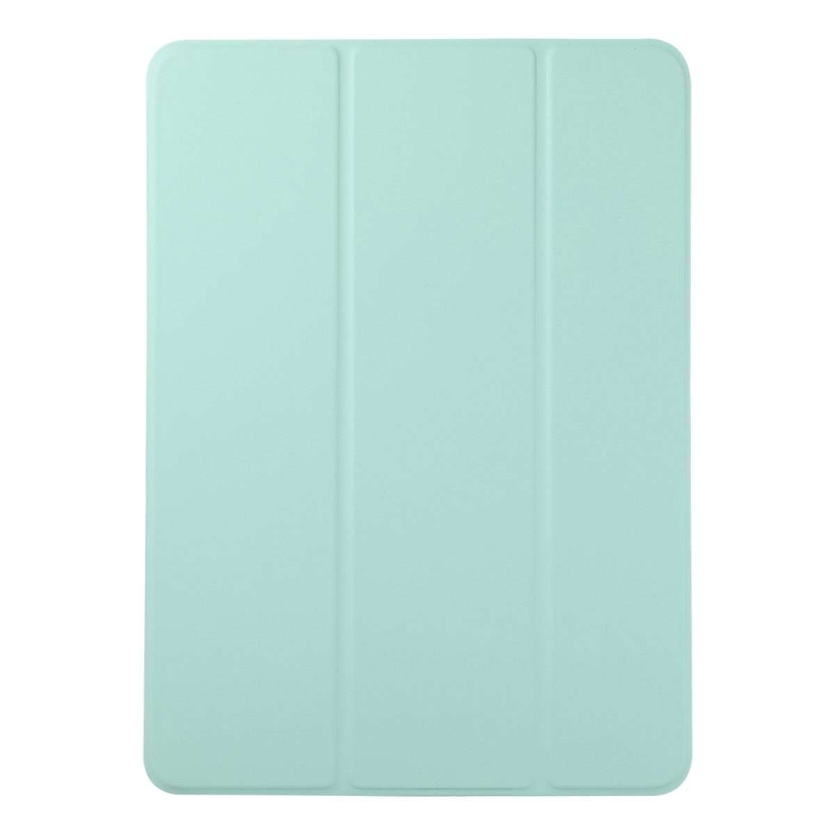 Horizontal Flip Ultra-thin Non-buckle Magnetic PU Leather Tablet Case With Three ... (Light Green)