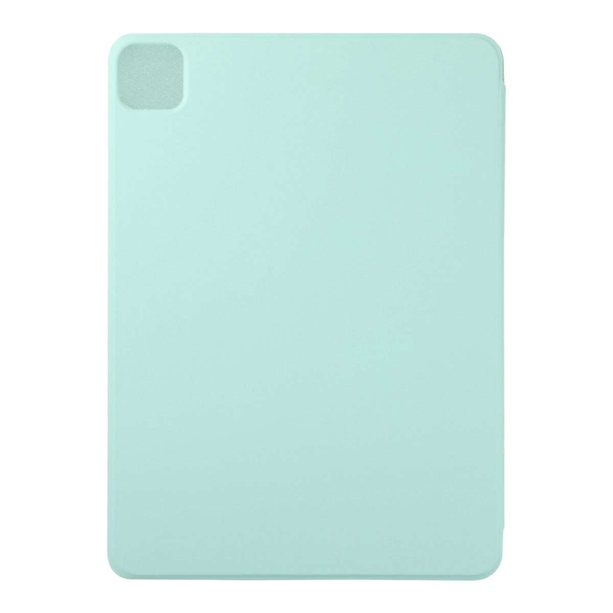 Horizontal Flip Ultra-thin Non-buckle Magnetic PU Leather Tablet Case With Three ... (Light Green)
