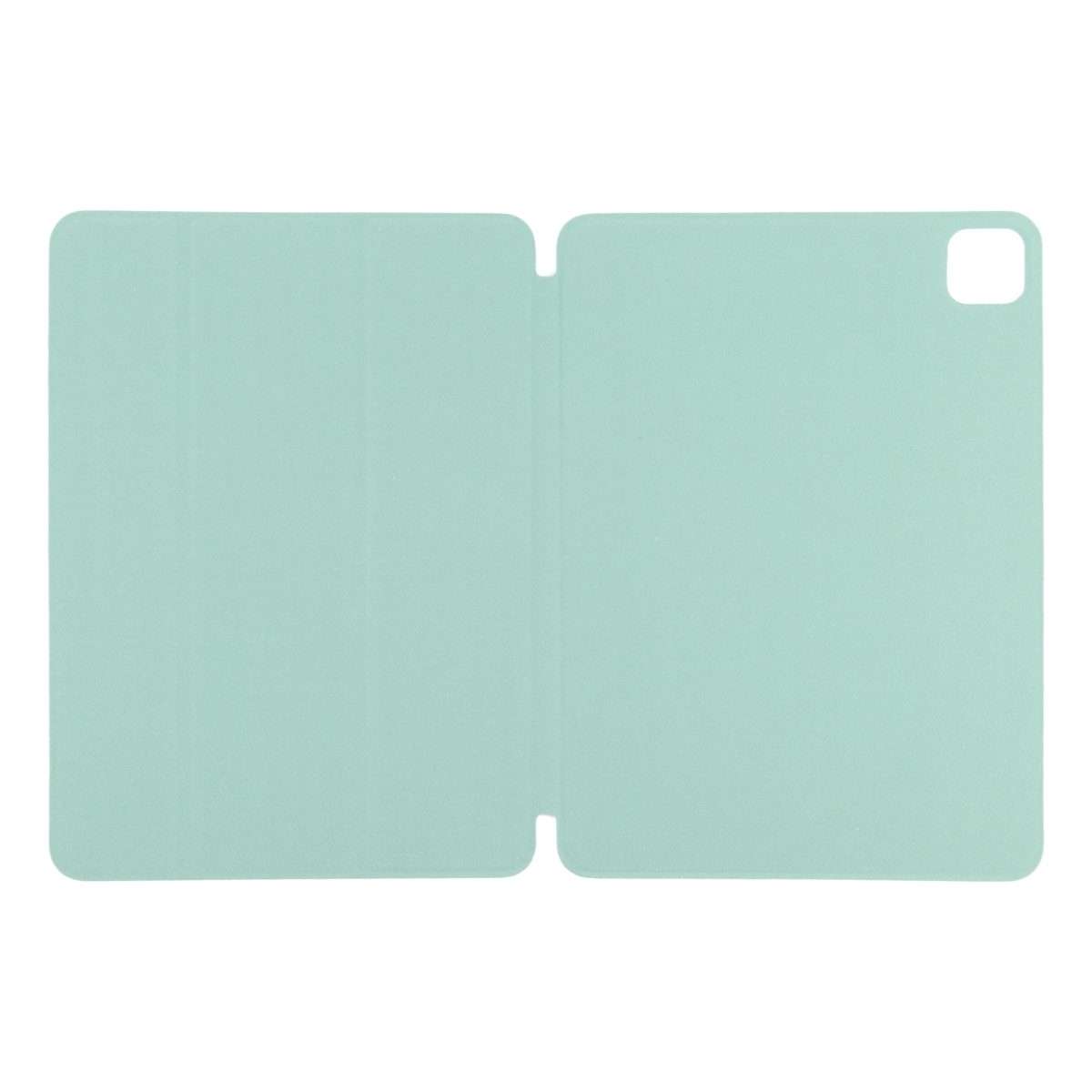 Horizontal Flip Ultra-thin Non-buckle Magnetic PU Leather Tablet Case With Three ... (Light Green)