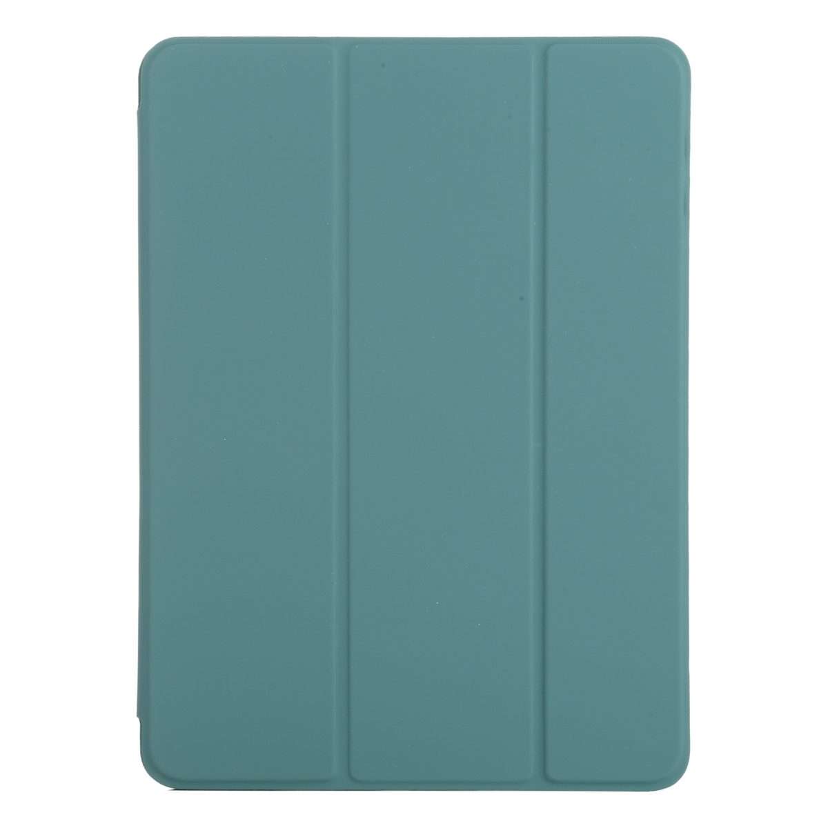 Horizontal Flip Ultra-thin Non-buckle Magnetic PU Leather Tablet Case With Three-foldi ... (Green)