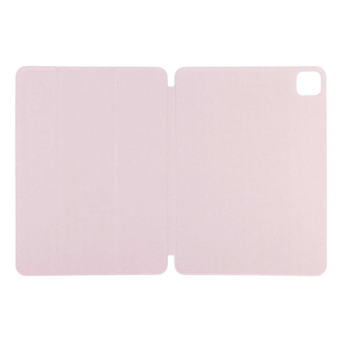 Horizontal Flip Ultra-thin Non-buckle Magnetic PU Leather Tablet Case With Three-foldin ... (Pink)