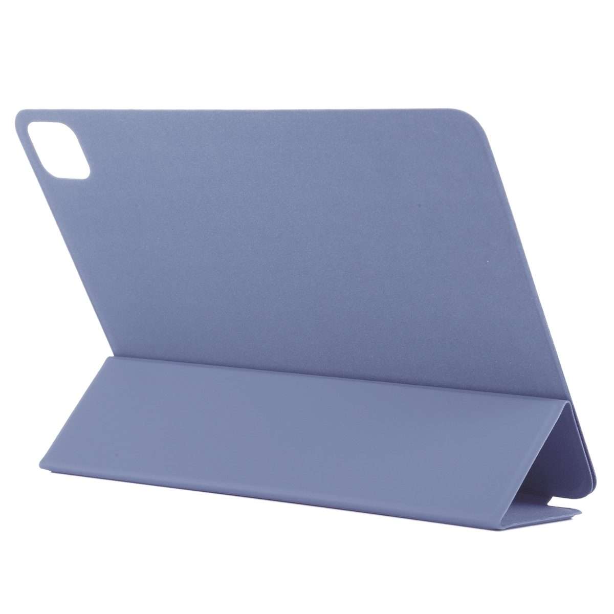 Horizontal Flip Ultra-thin Non-buckle Magnetic PU Leather Tablet Case With Three-fold ... (Purple)