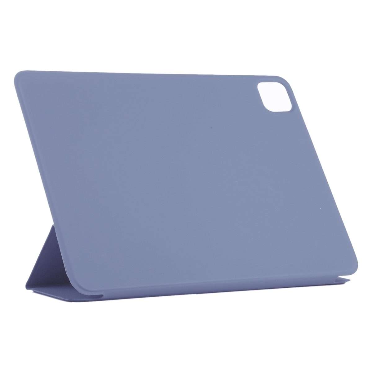 Horizontal Flip Ultra-thin Non-buckle Magnetic PU Leather Tablet Case With Three-fold ... (Purple)