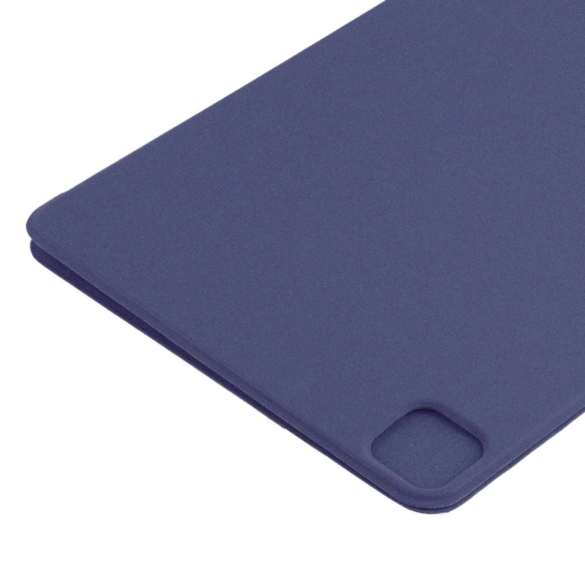 Horizontal Flip Ultra-thin Non-buckle Magnetic PU Leather Tablet Case With Three-f ... (Dark Blue)