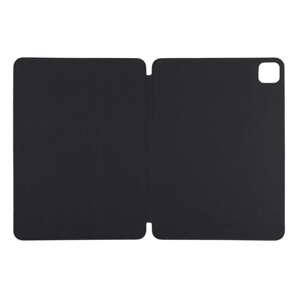 Horizontal Flip Ultra-thin Non-buckle Magnetic PU Leather Tablet Case With Three-foldi ... (Black)