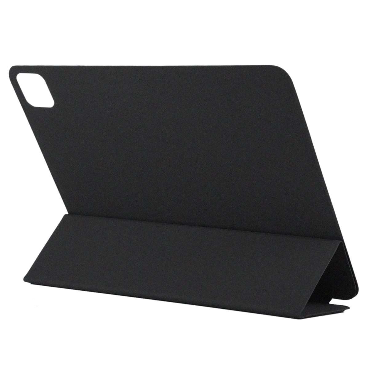 Horizontal Flip Ultra-thin Non-buckle Magnetic PU Leather Tablet Case With Three-foldi ... (Black)