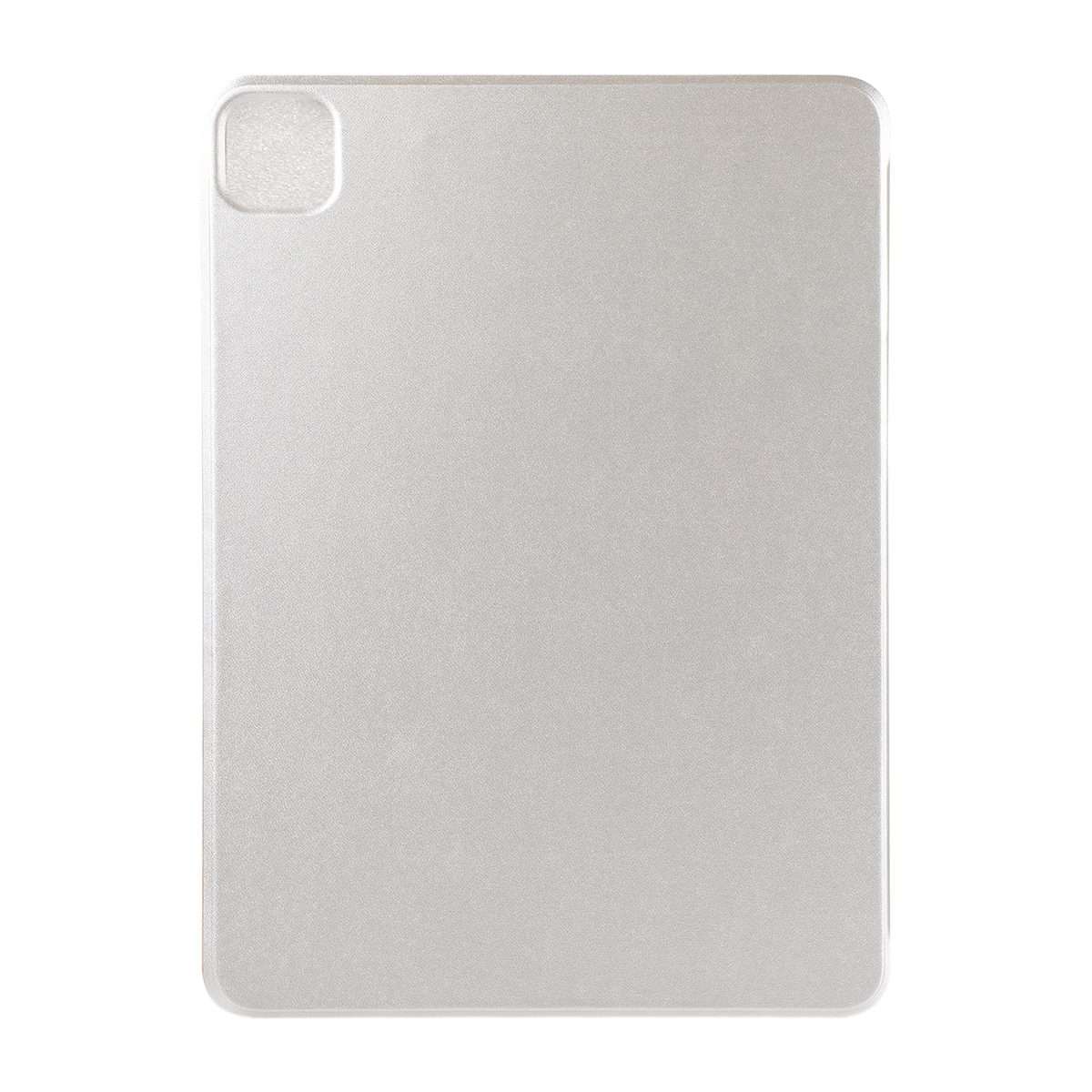 Horizontal Flip Ultra-thin Non-buckle Magnetic PU Leather Tablet Case With Three-foldin ... (Grey)