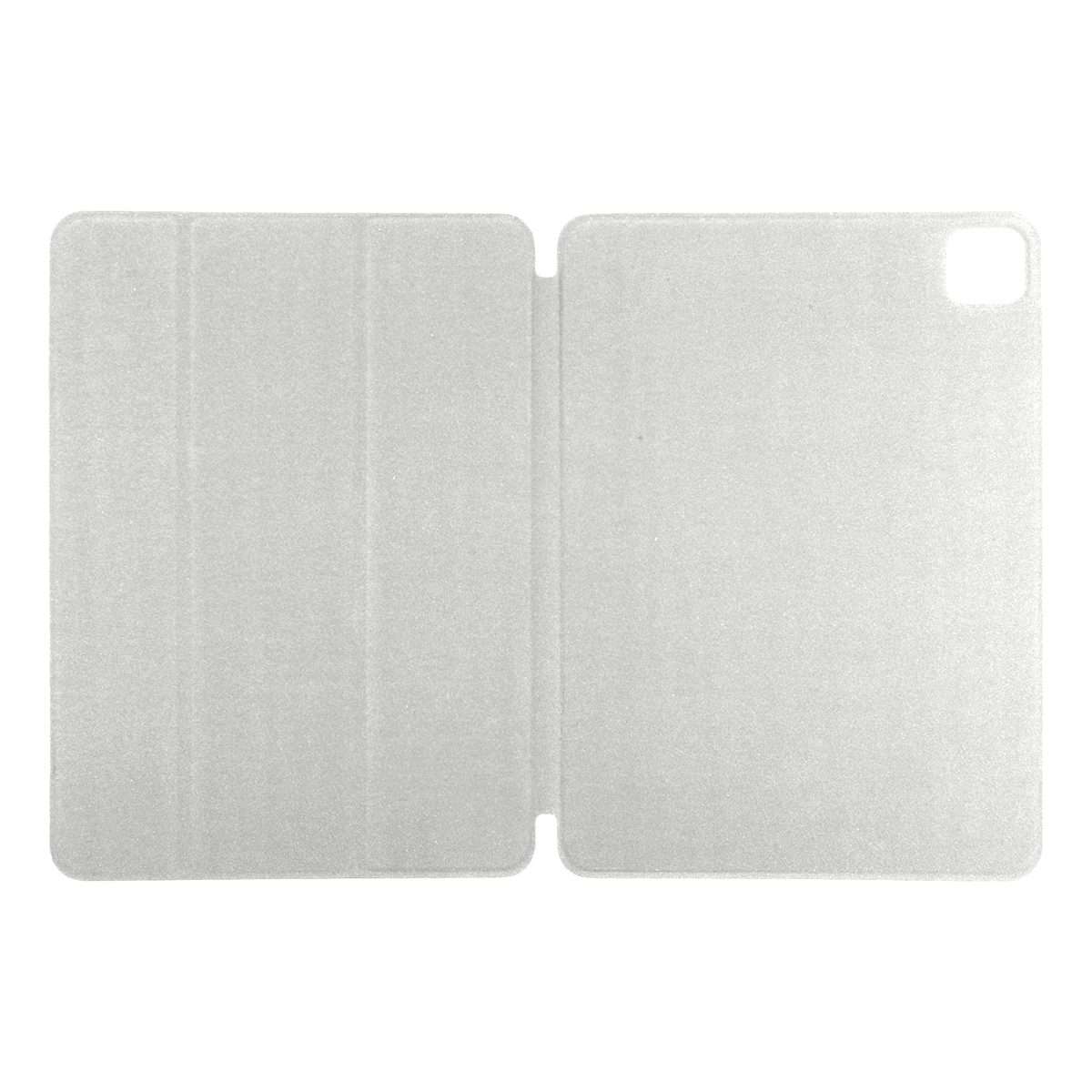 Horizontal Flip Ultra-thin Non-buckle Magnetic PU Leather Tablet Case With Three-foldin ... (Grey)