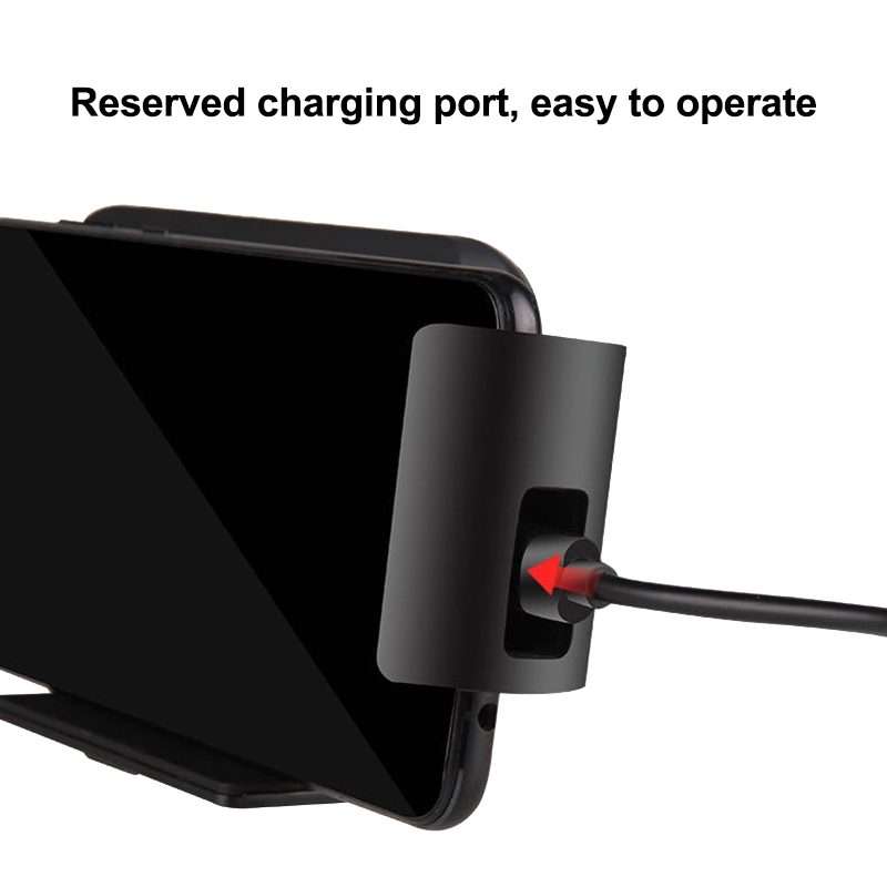 For Samsung Galaxy Z Fold4 / 3 S1 Pro Car Horizontal Navigation Phone Holder Wireless ... (Black)