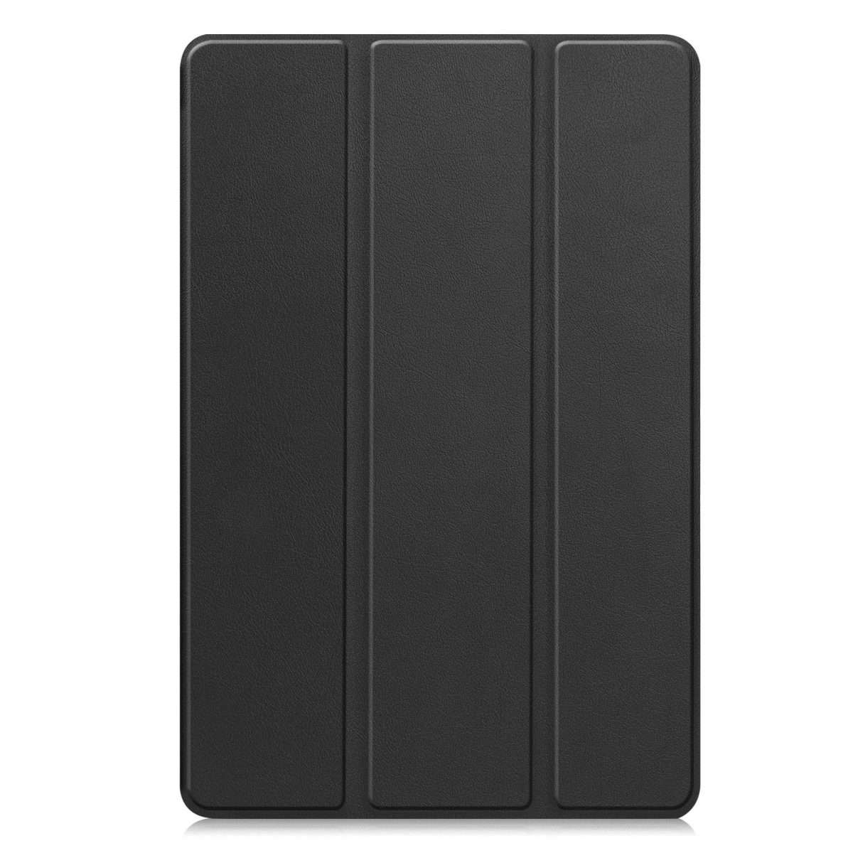 For Xiaomi Redmi Pad 2 Custer Texture 3-Fold Holder Leather Smart Tablet Case(Black)