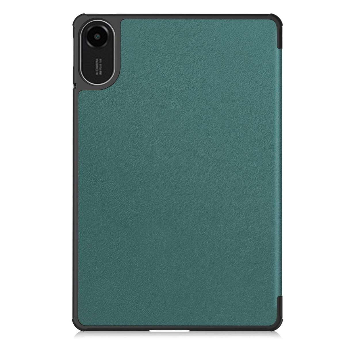 For Xiaomi Redmi Pad 2 Custer Texture 3-Fold Holder Leather Smart Tablet Case(Green)