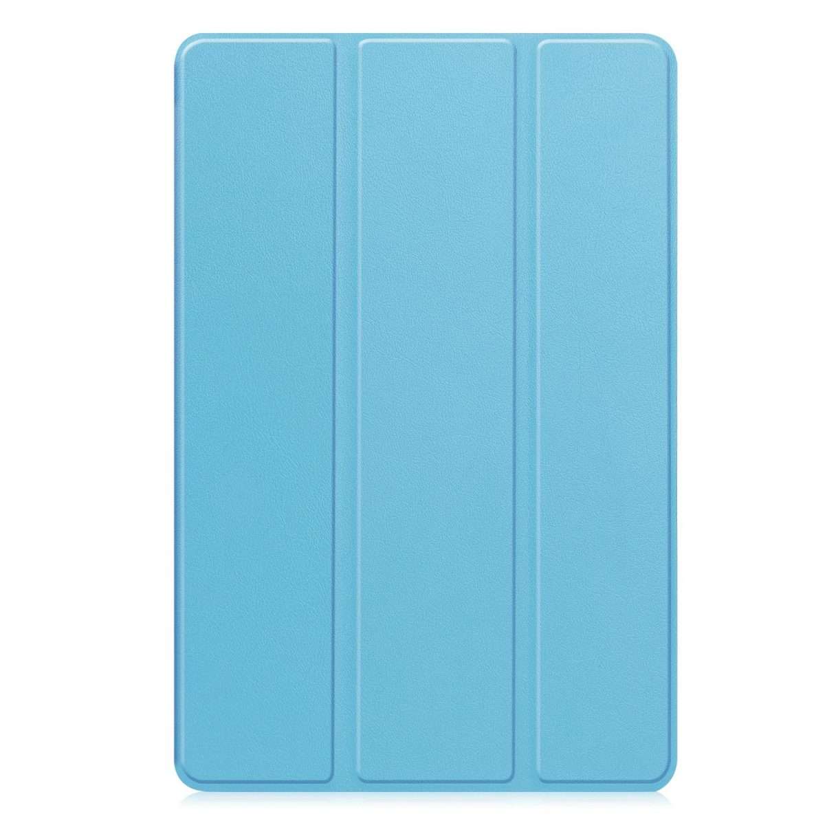For Xiaomi Redmi Pad 2 Custer Texture 3-Fold Holder Leather Smart Tablet Case(Sky Blue)