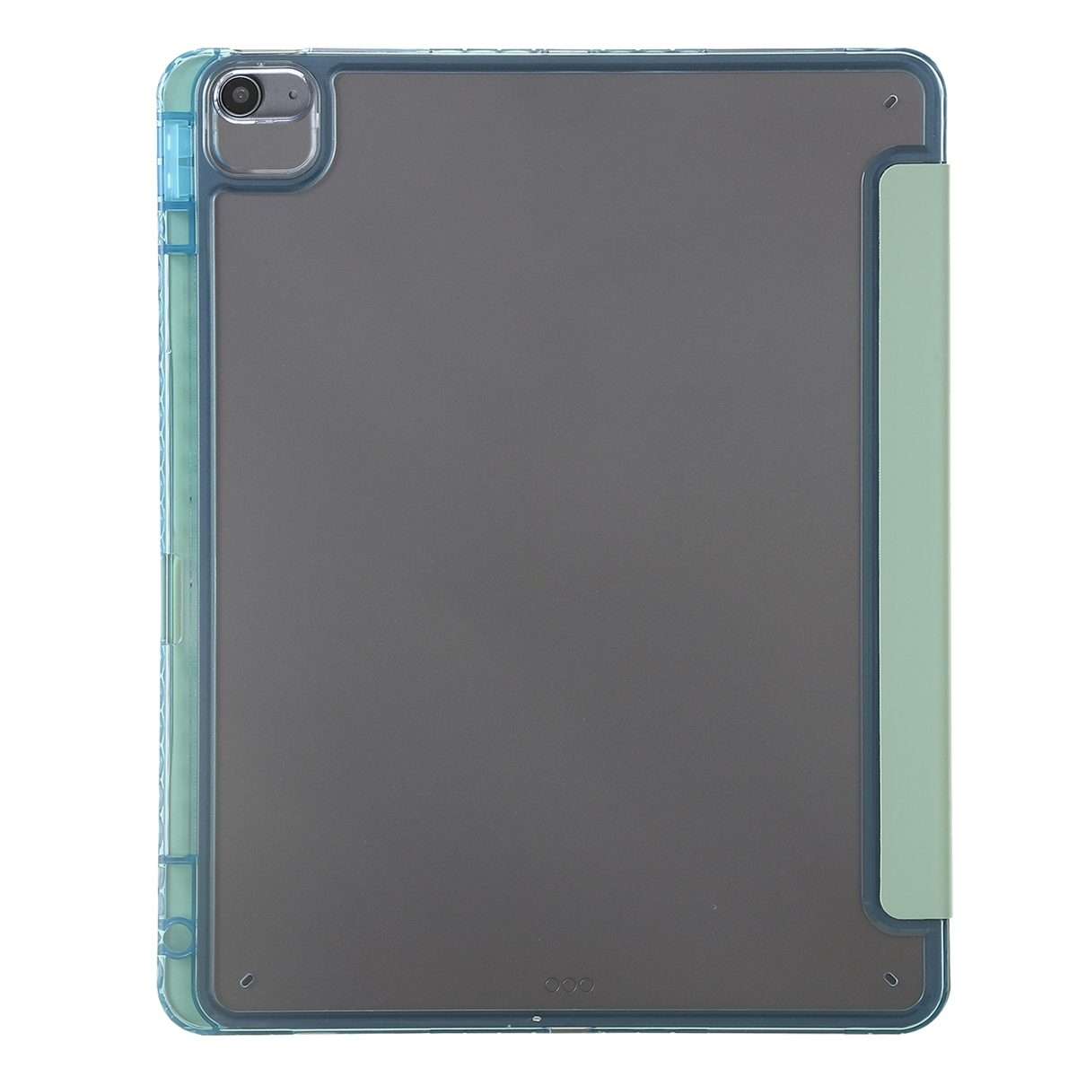 For iPad Air / Air 2 / 9.7 2018 / 2017 Clear Acrylic Deformation Leather Tablet Case(Yellow)