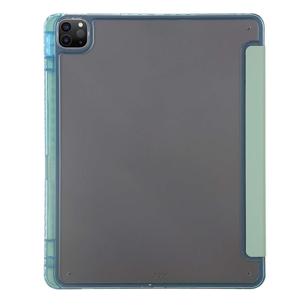 For iPad Pro 11 2022 / 2021 / 2020 Clear Acrylic Deformation Leather Tablet Case(Yellow)