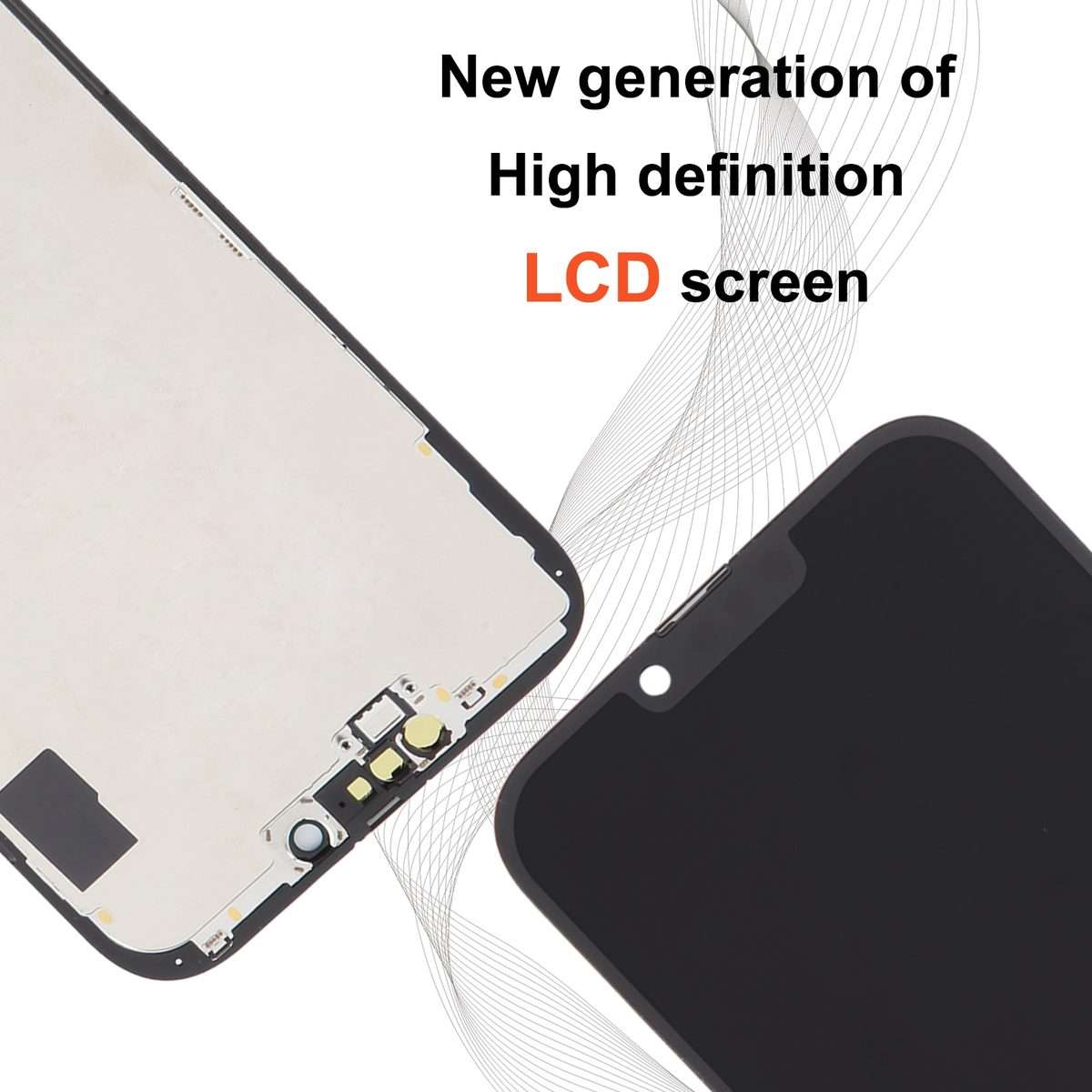 RJ inell LCD Screen For iPhone 14 Plus