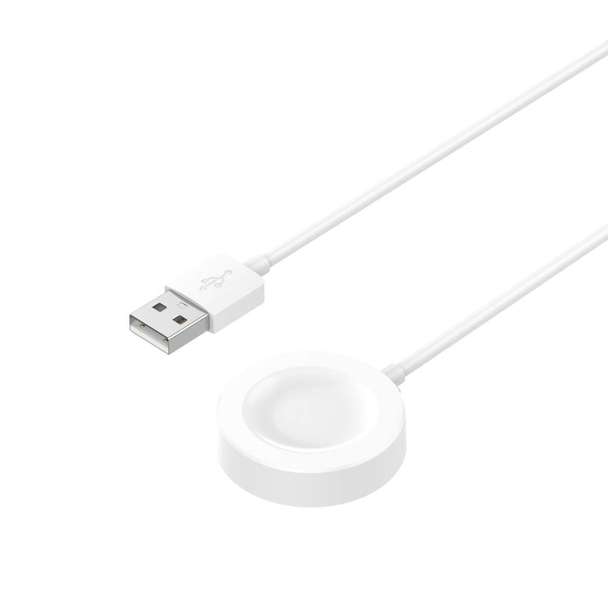 For Huawei Watch Ultimate Smart Watch Magnetic Charging Cable, Length: 1m, Style:Integ ... (White)