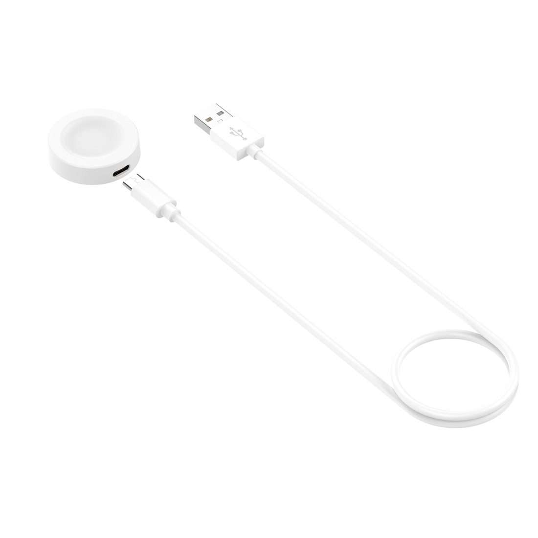 For Huawei Watch Ultimate Smart Watch Magnetic Charging Cable, Length: 1m, Style:Split ... (White)