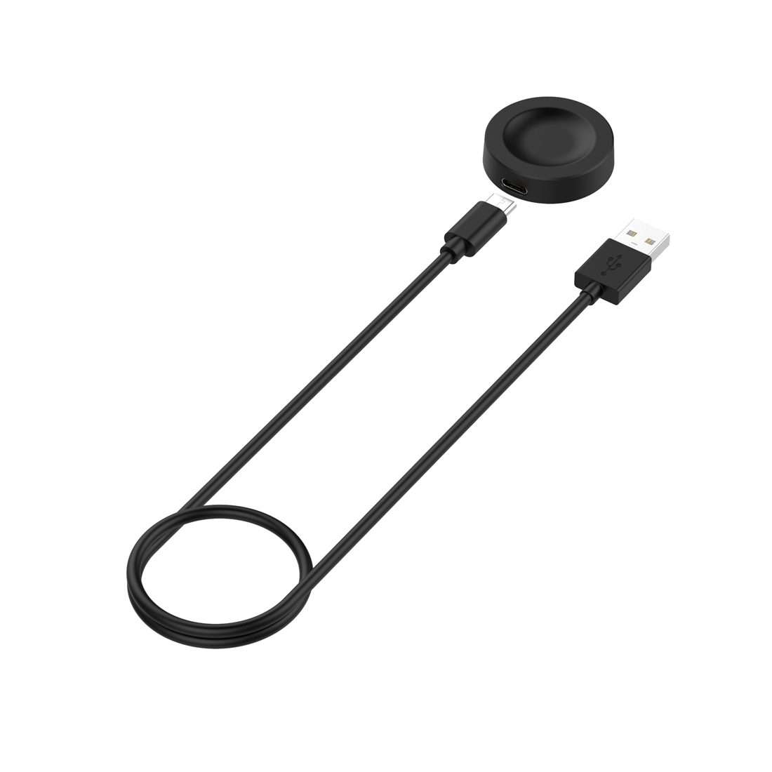 For Huawei Watch Ultimate Smart Watch Magnetic Charging Cable, Length: 1m, Style:Split ... (Black)